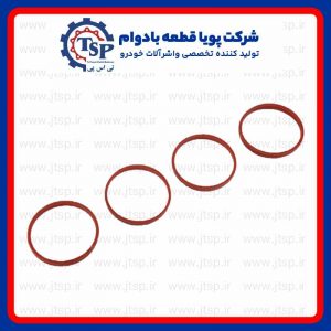 Manifold O-ring 206, type 5, made of pure silicone with organizational colors